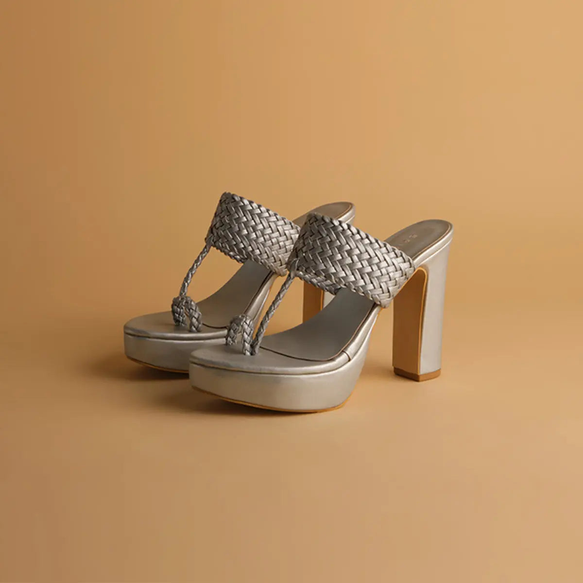 Frida Kolhapuri Heels National Shoes
