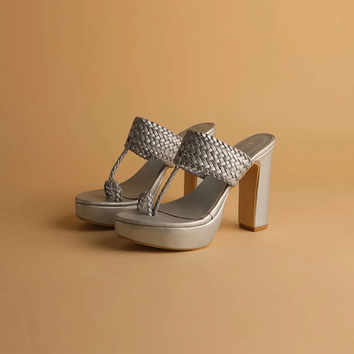 Frida Kolhapuri Heels National Shoes