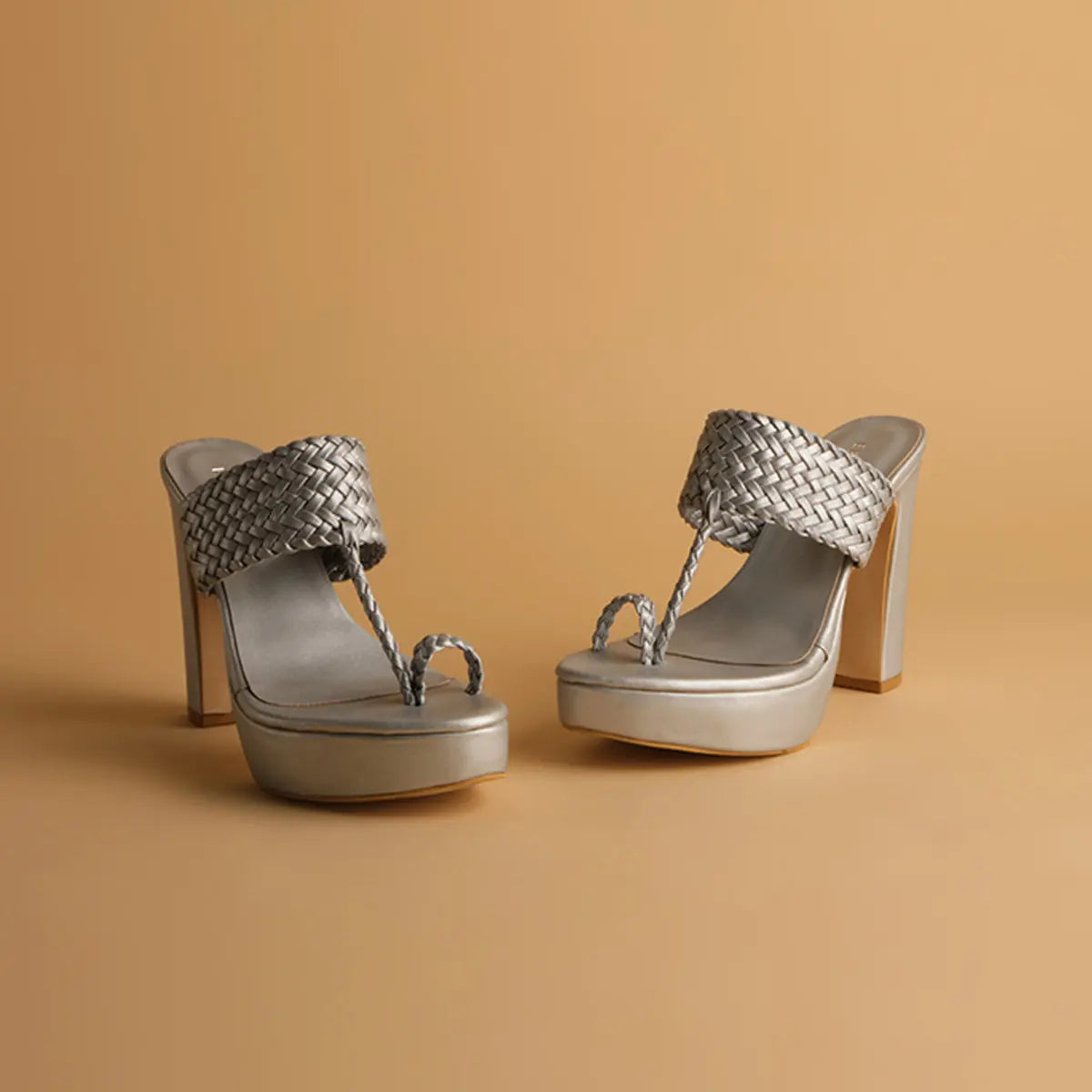 Frida Kolhapuri Heels National Shoes