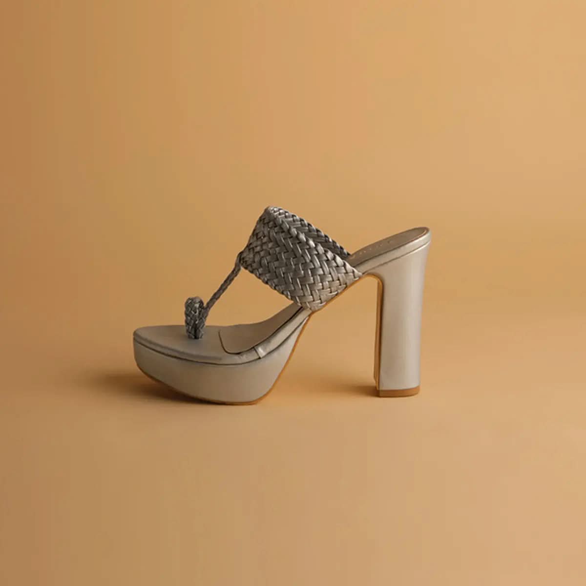 Frida Kolhapuri Heels National Shoes
