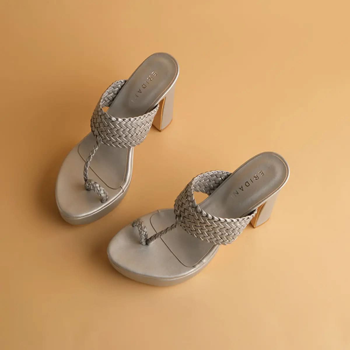 Frida Kolhapuri Heels National Shoes