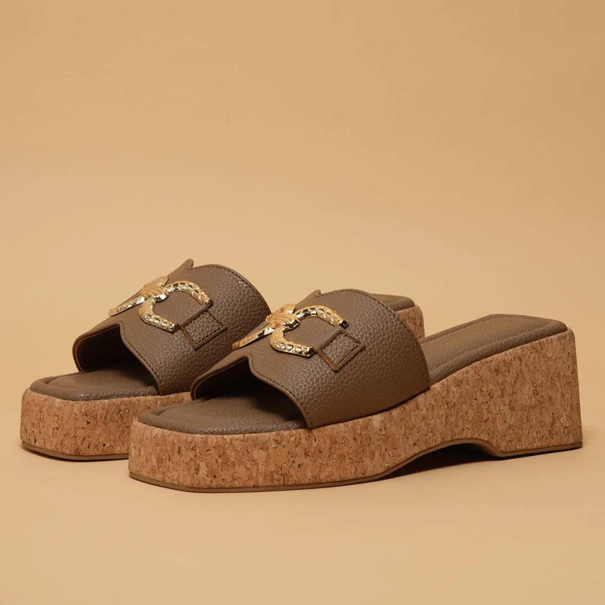 Gracey Textured Wedges SilverStar Footwear