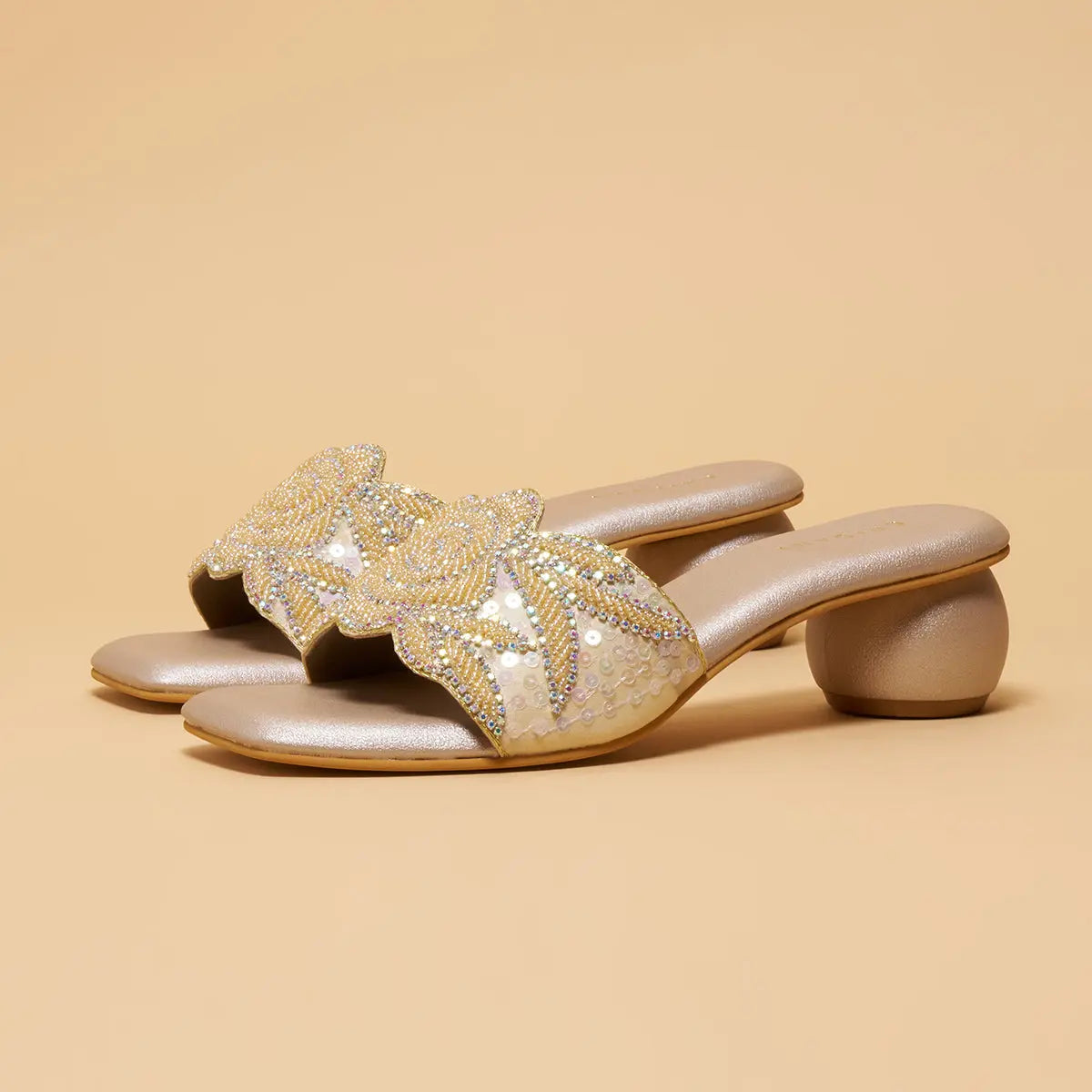 Gul Embroidered Heels Raziullah