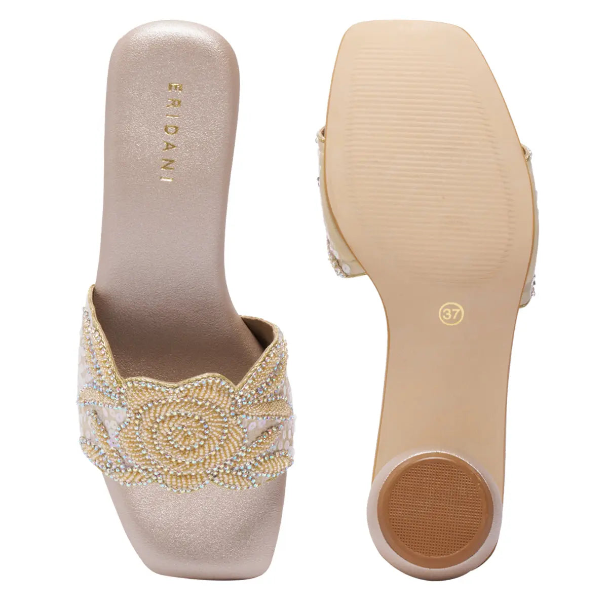 Gul Embroidered Heels Raziullah