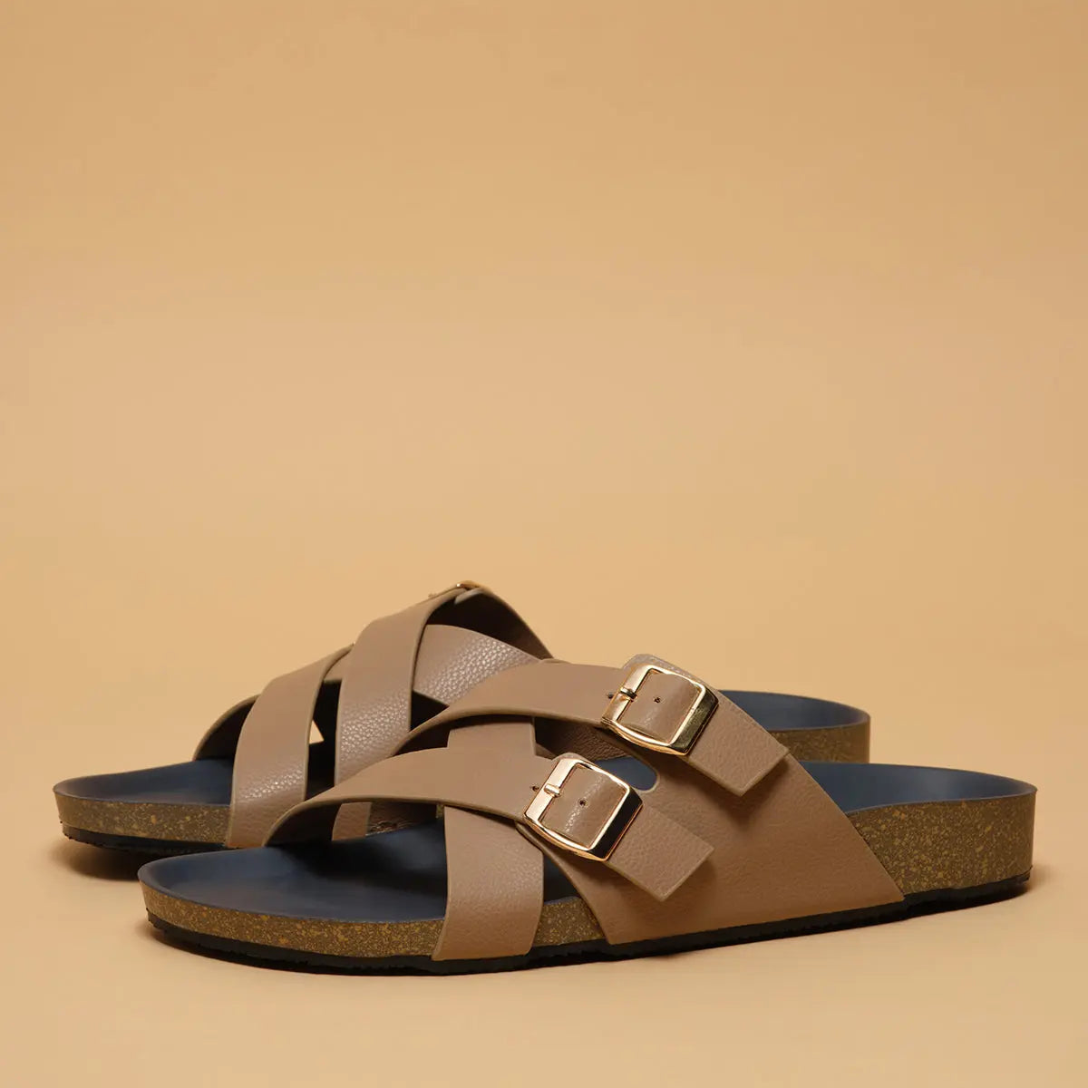Gwen Buckle Strap Flats AB Footwear