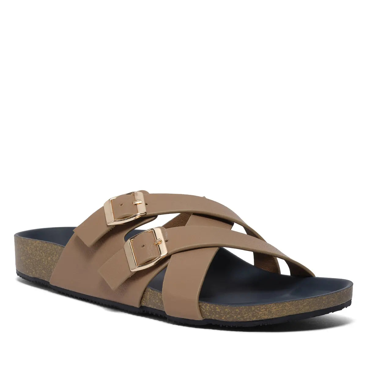 Gwen Buckle Strap Flats AB Footwear