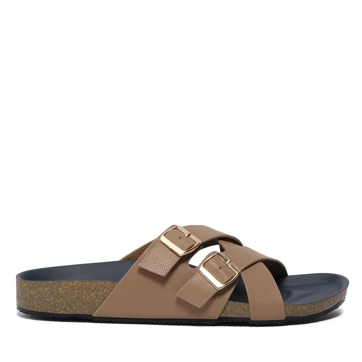 Gwen Buckle Strap Flats AB Footwear