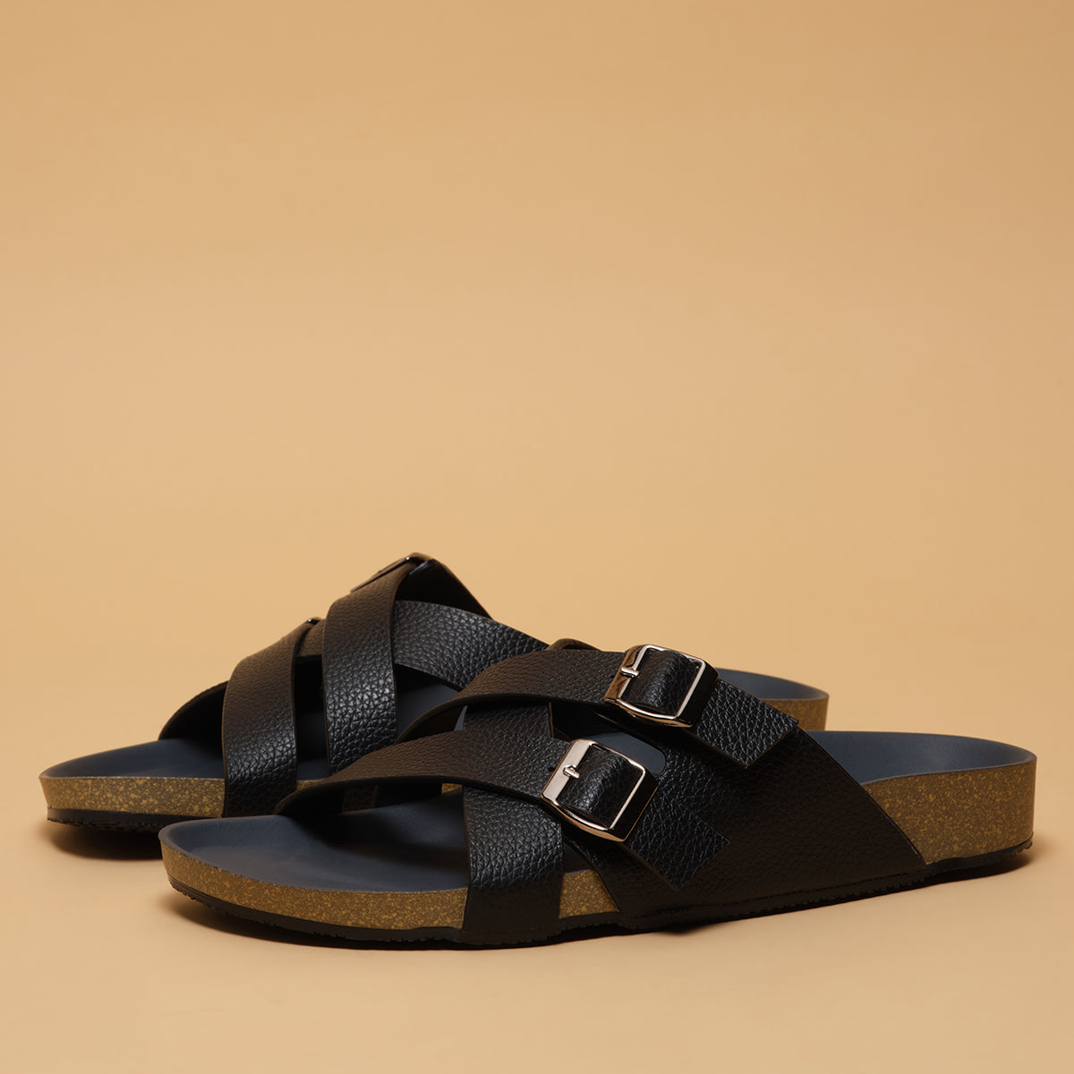 Gwen Buckle Strap Flats