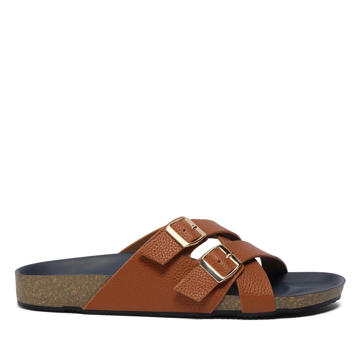 Gwen Buckle Strap Flats AB Footwear