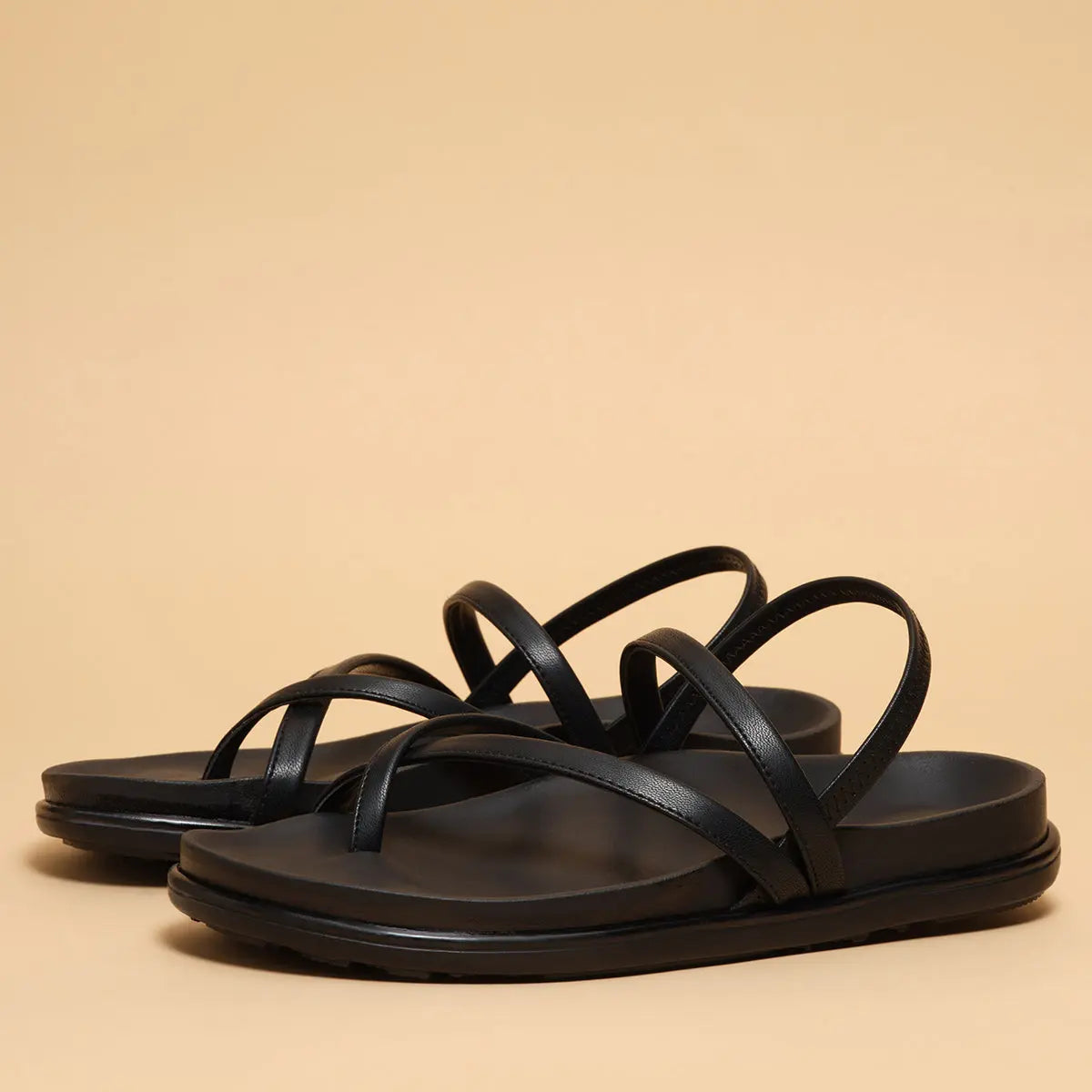Heather Strappy Flats Regina Footwear