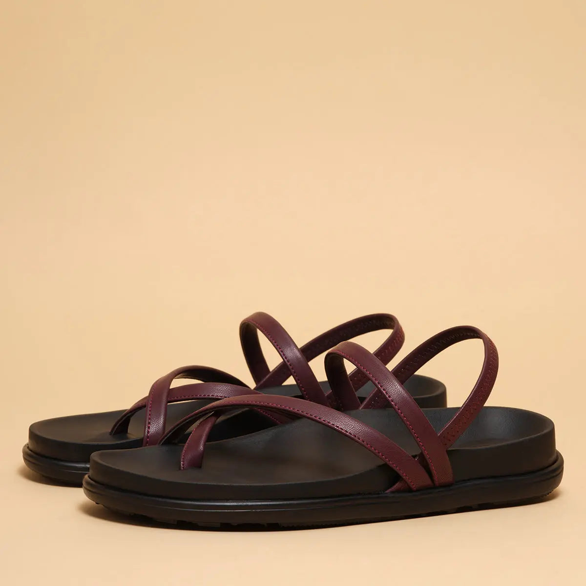 Heather Strappy Flats Regina Footwear