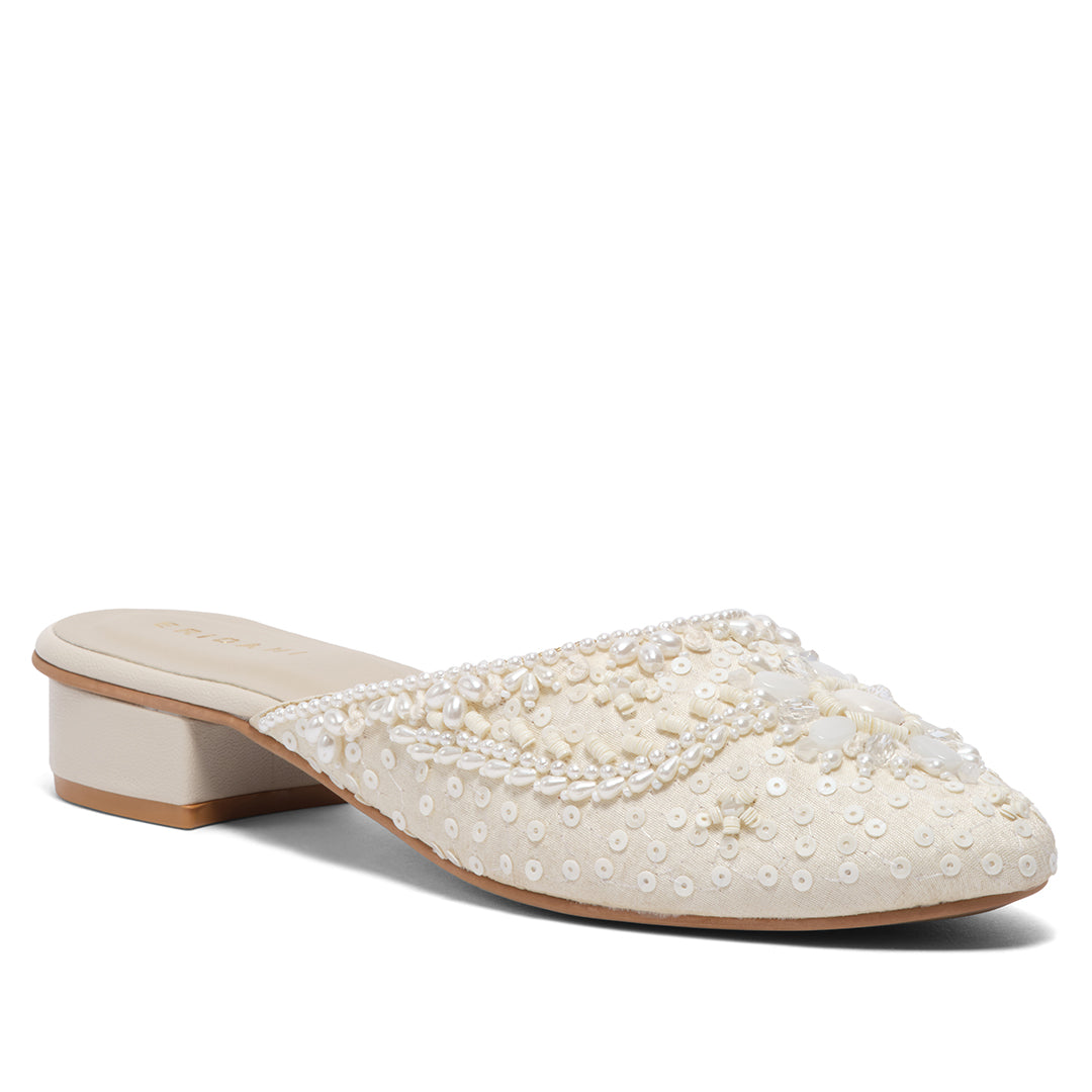 Hiraaya Embroidered Mules