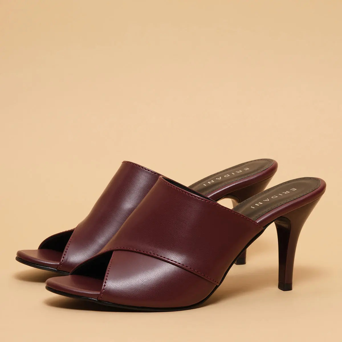 Illiana Cross-Wrap Heels Kainat Shoe