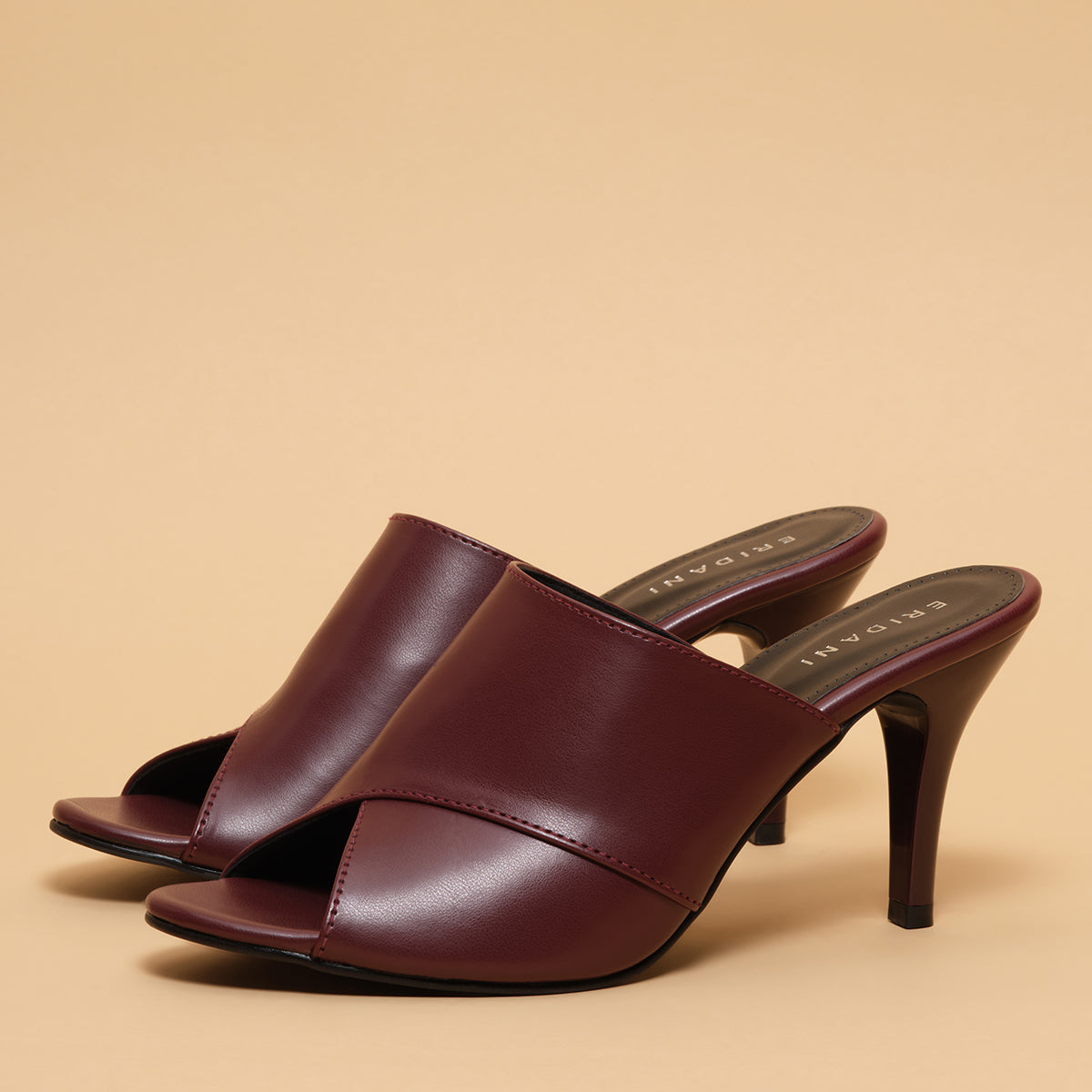 Illiana Cross-Wrap Heels