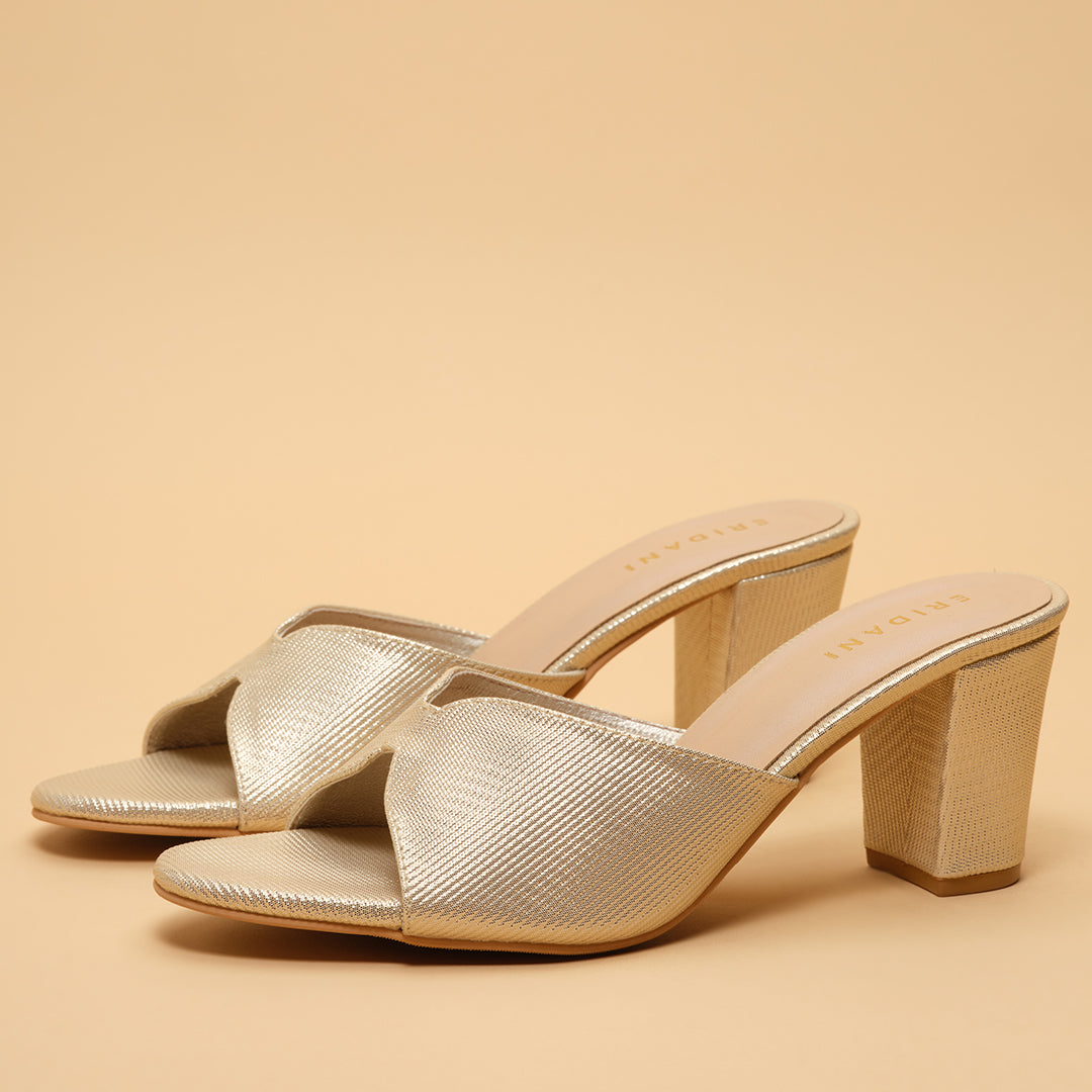 Ina Textured Heels