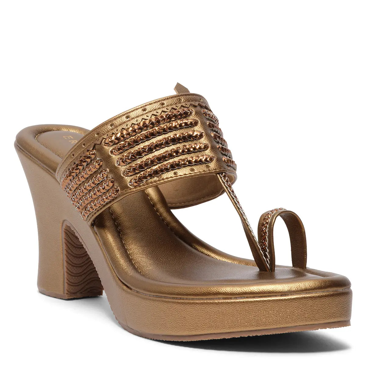 Inaaya Kolhapuri Wedges Zafer Style Enterprise