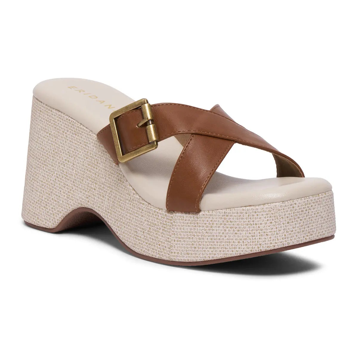 Isla Criss-Cross Buckle Wedges Star Footwear