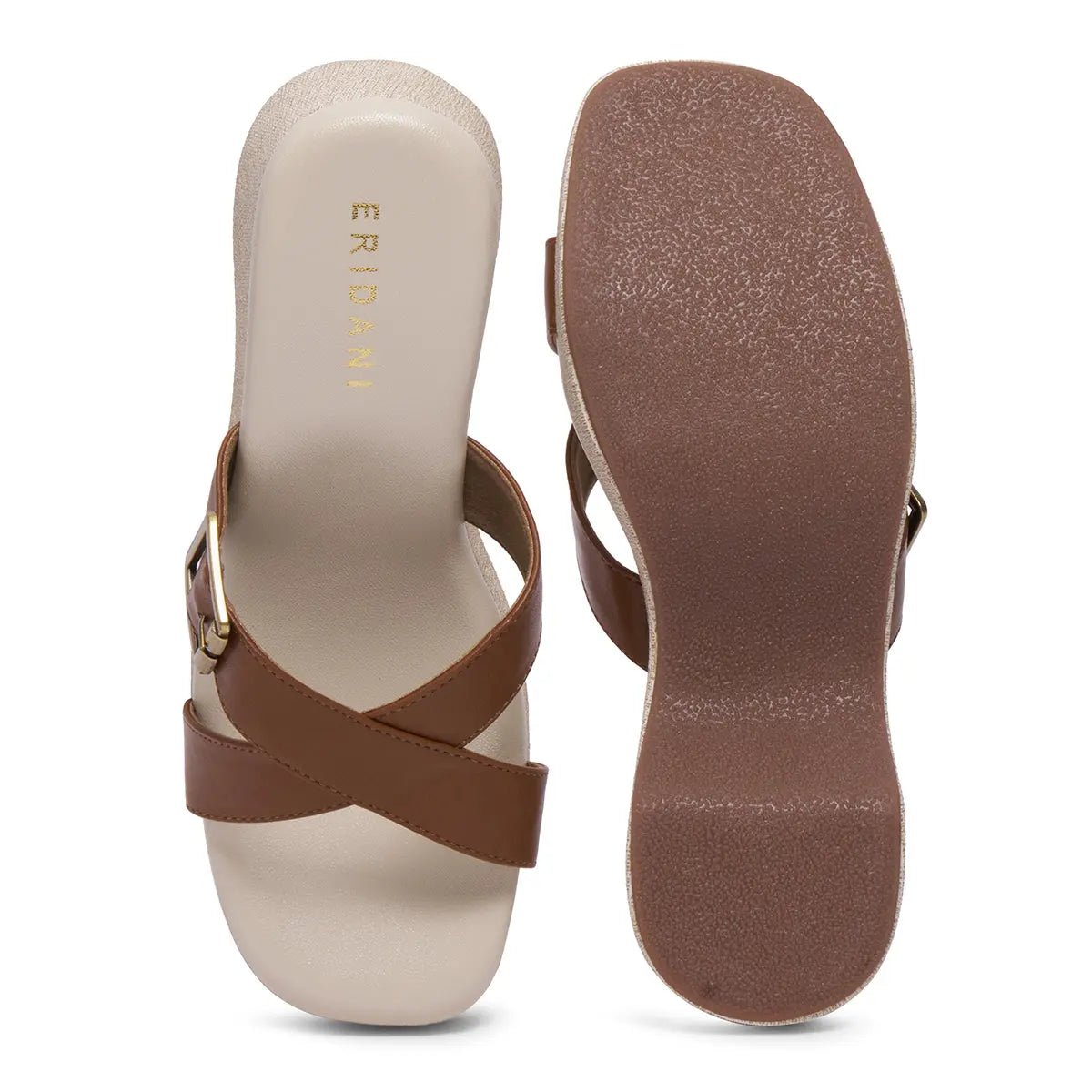 Isla Criss-Cross Buckle Wedges Star Footwear