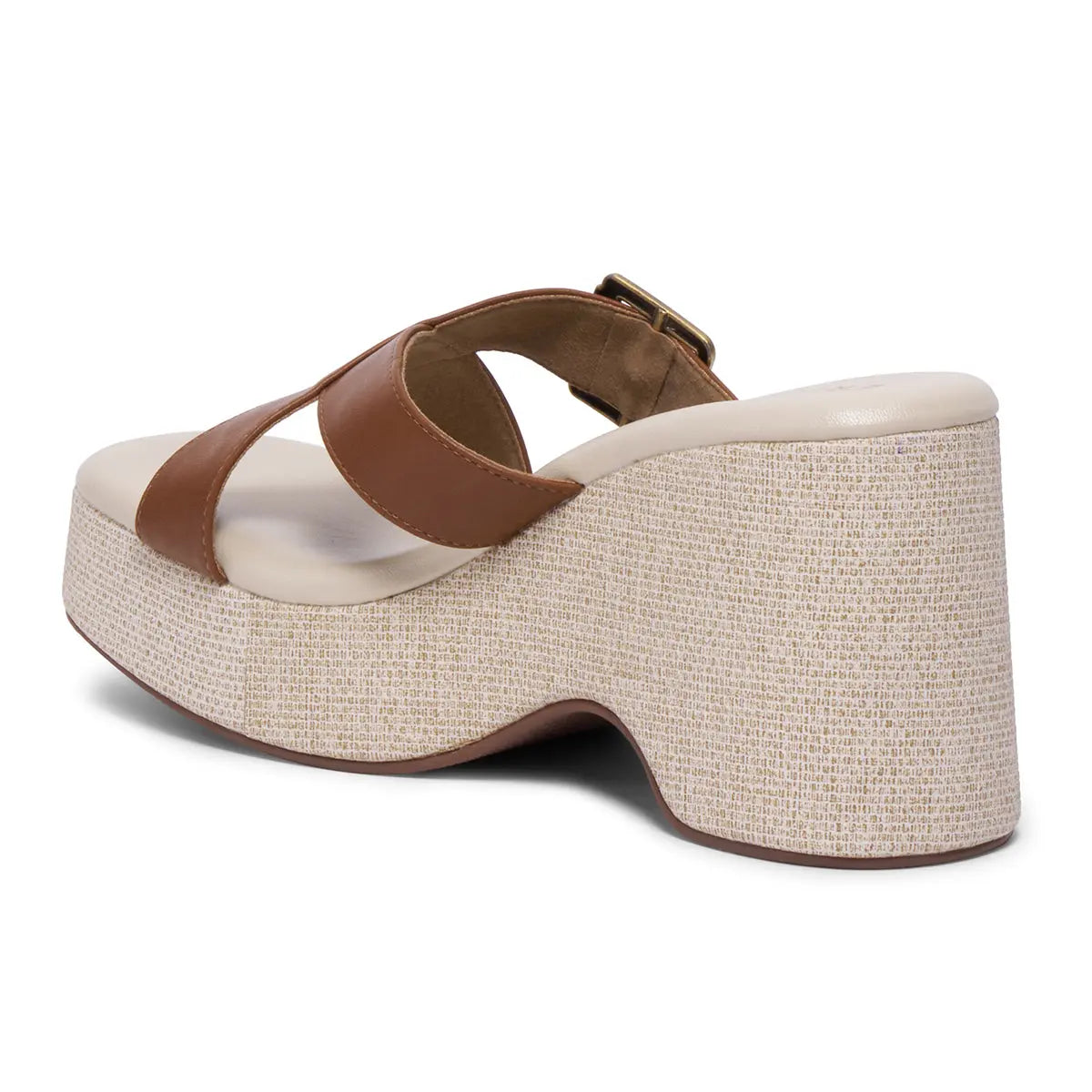 Isla Criss-Cross Buckle Wedges Star Footwear