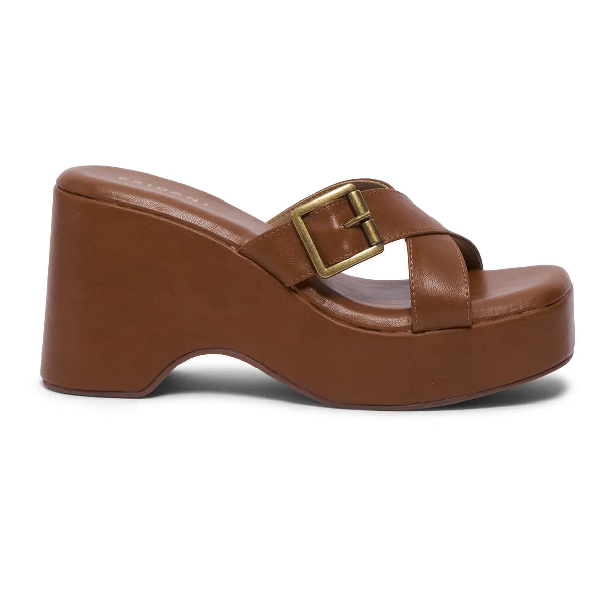 Isla Criss-Cross Buckle Wedges Star Footwear