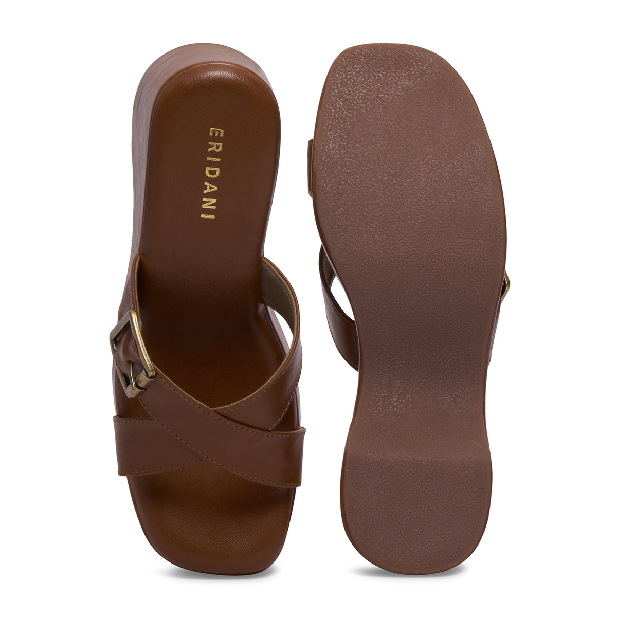 Isla Criss-Cross Buckle Wedges