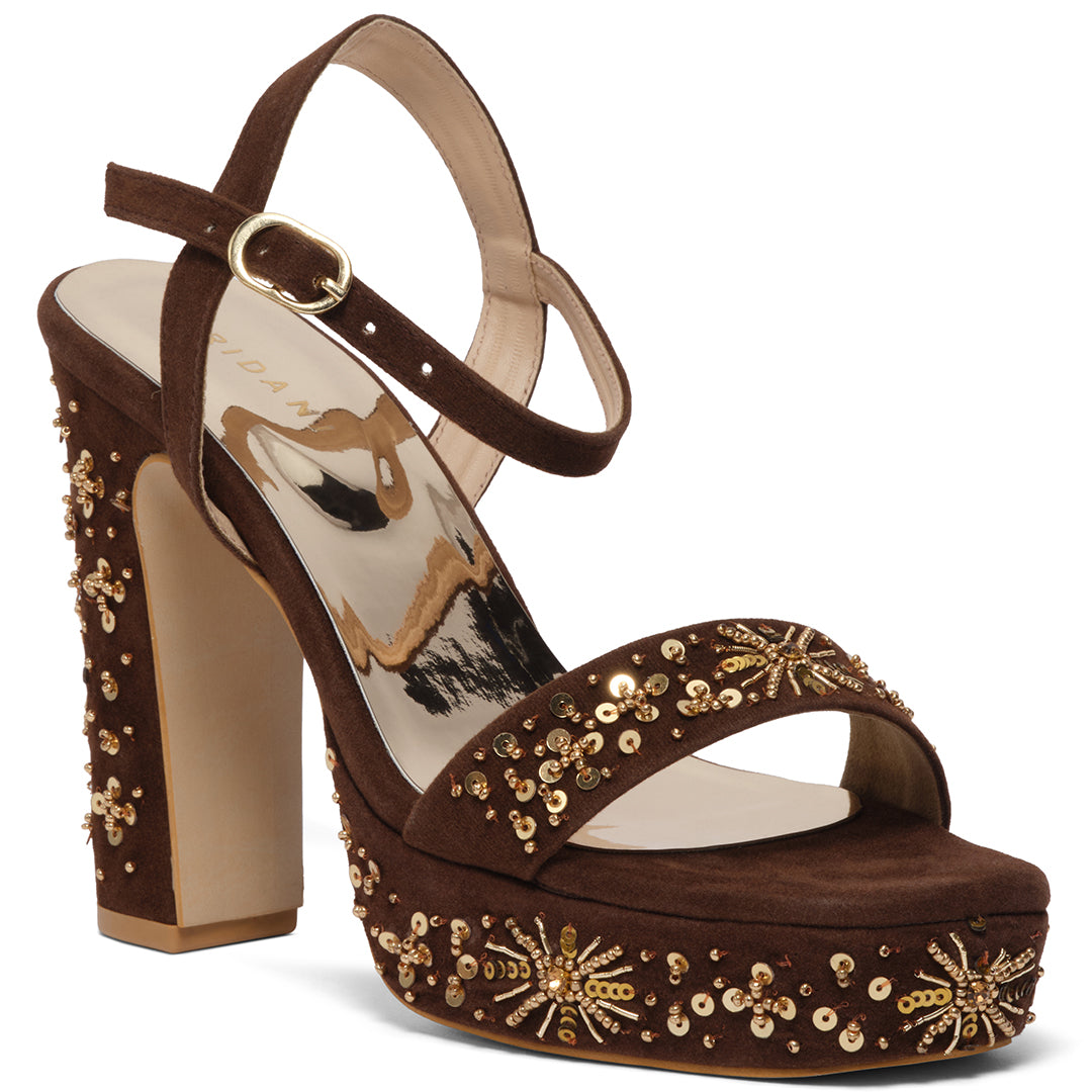 Ivanshi Embroidered Heels