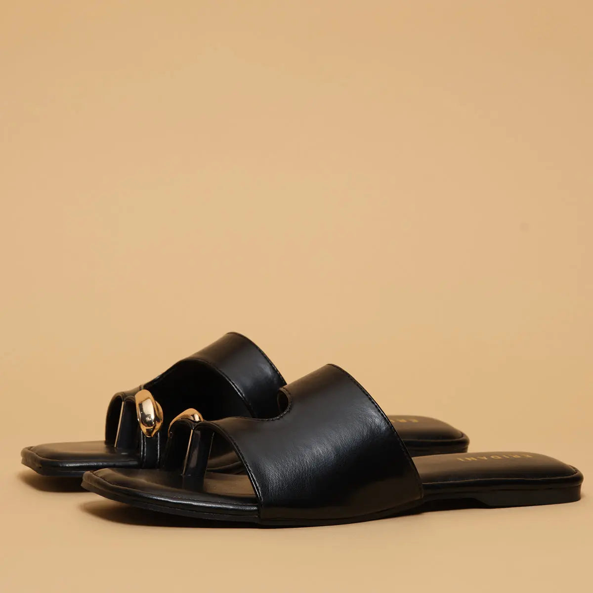 Jemima Solid Flats Ahmad Arts