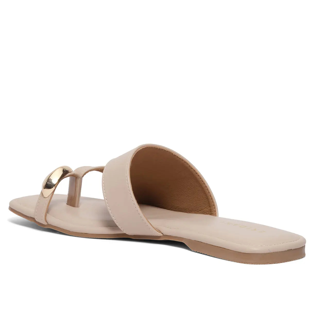 Jemima Solid Flats Ahmad Arts