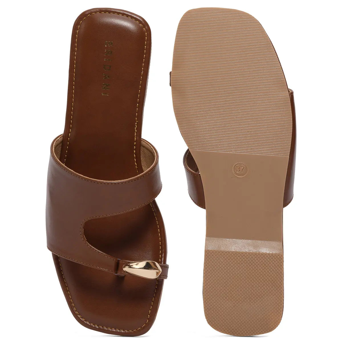 Jemima Solid Flats Ahmad Arts