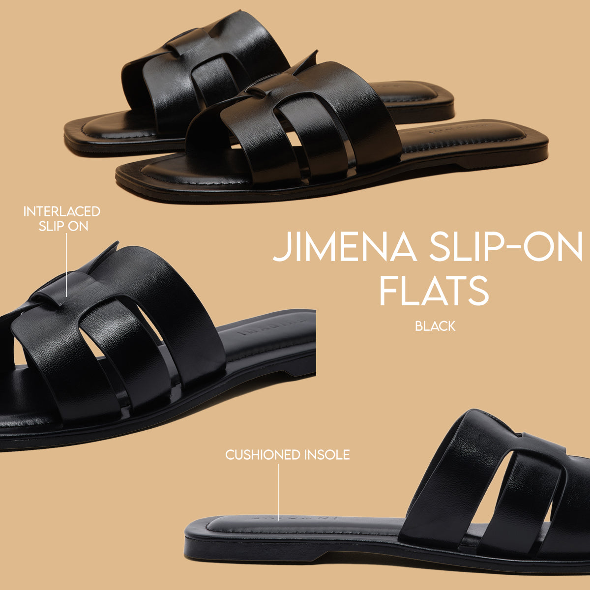Jimena Slip-on Flats Ahmad Arts Eridani