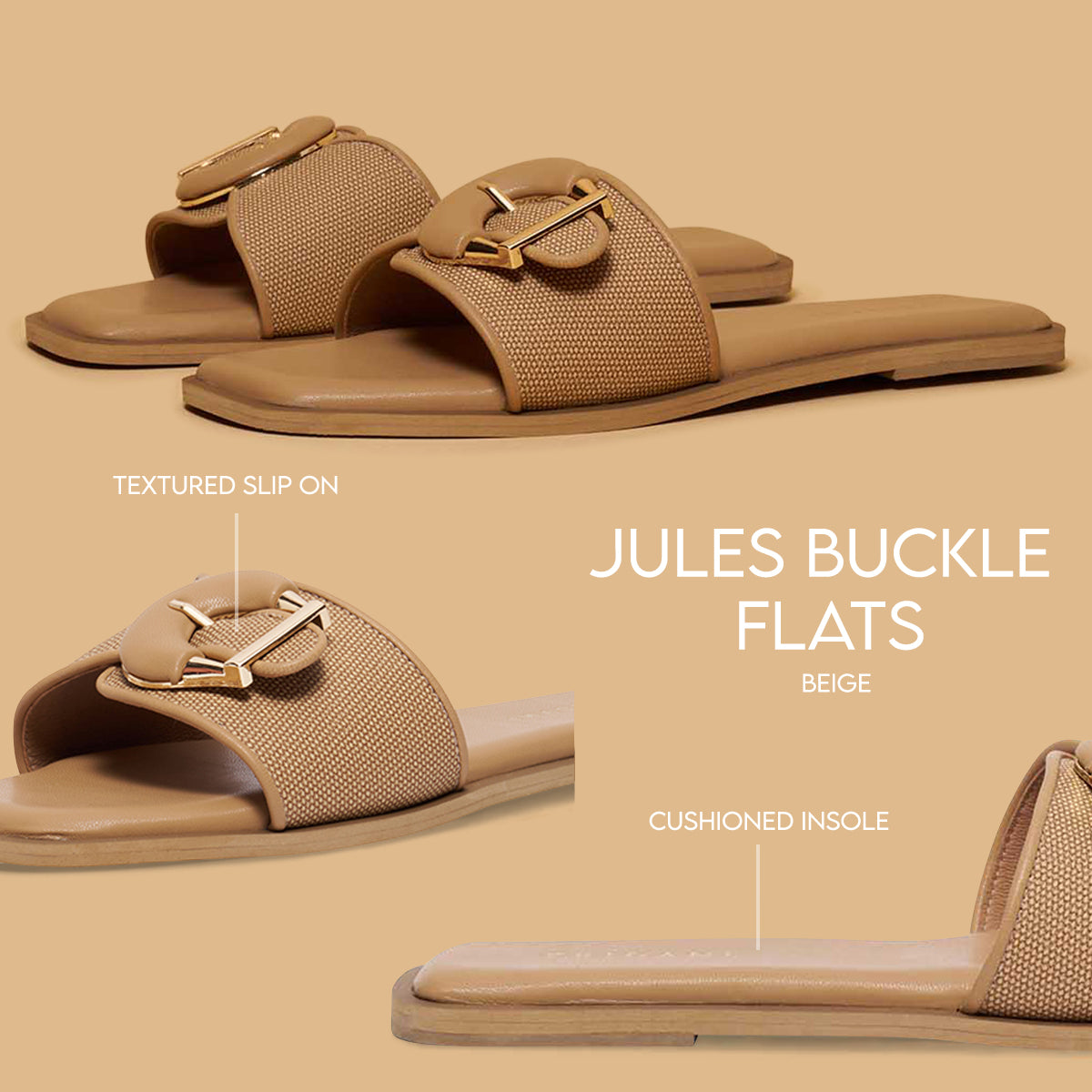 Jules Buckle Flats Ahmad Arts Eridani