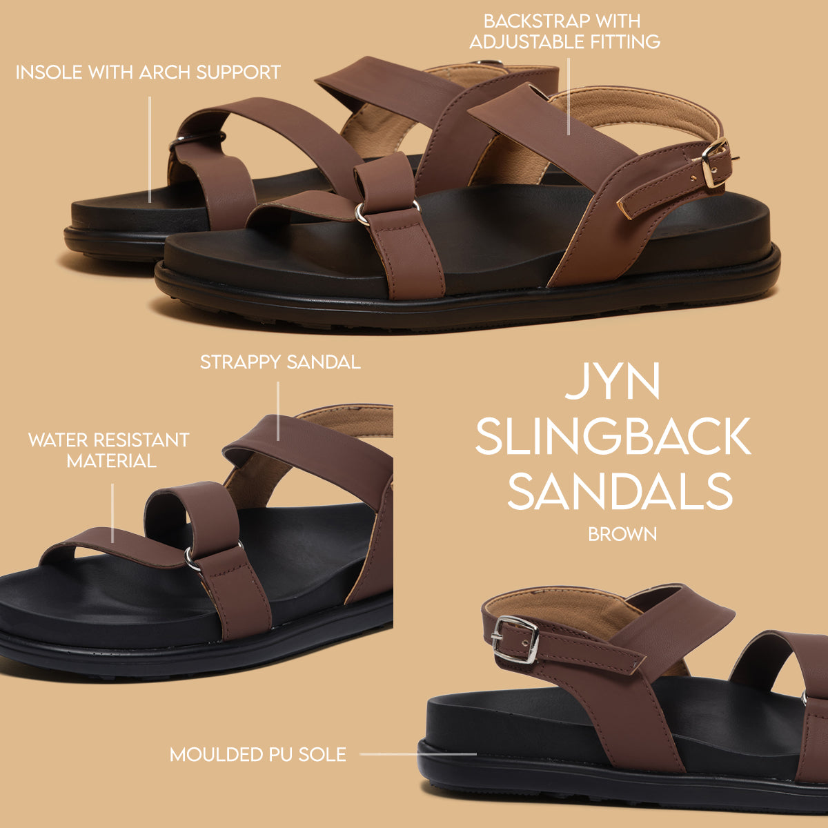 Jyn Slingback Sandals Regina Footwear Eridani