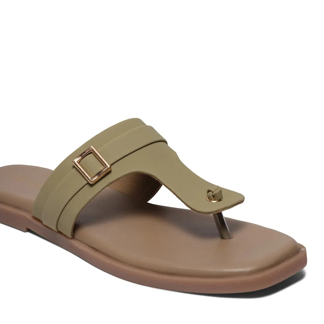 Kamryn Thong Flats NF Footwear Eridani