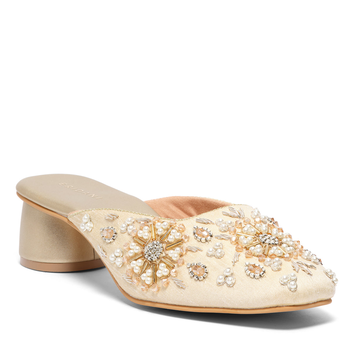 Kiani Embroidered Mule Mahek Footwear Eridani