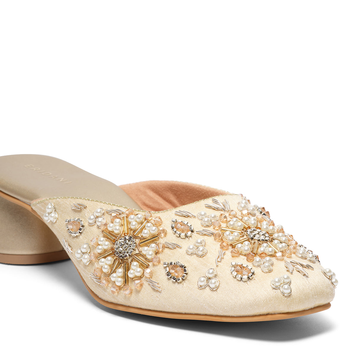Kiani Embroidered Mule Mahek Footwear Eridani