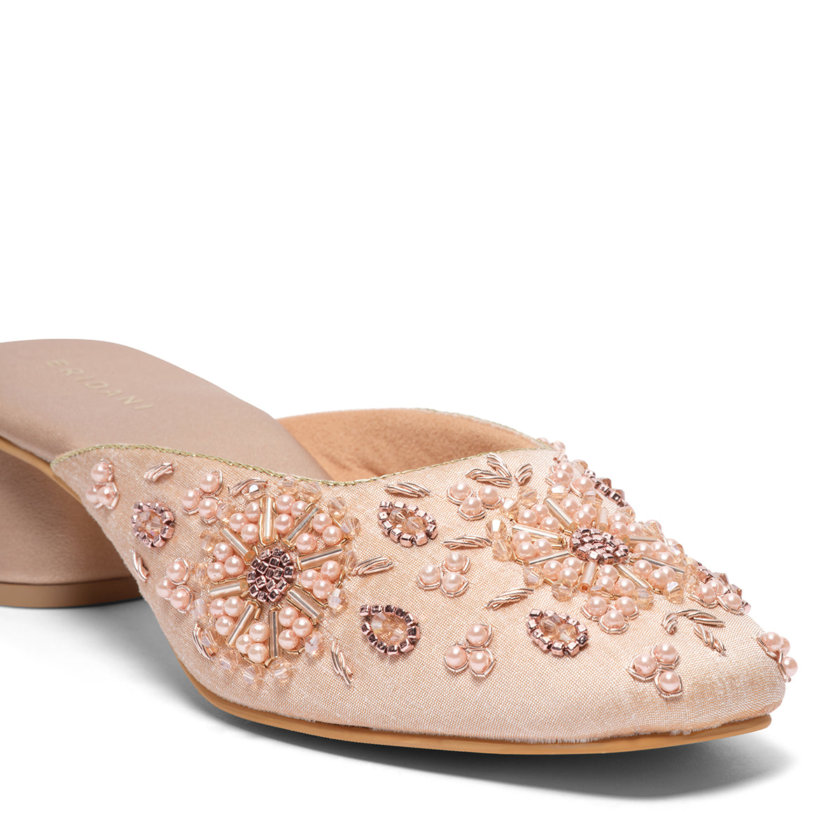 Kiani Embroidered Mule Mahek Footwear Eridani