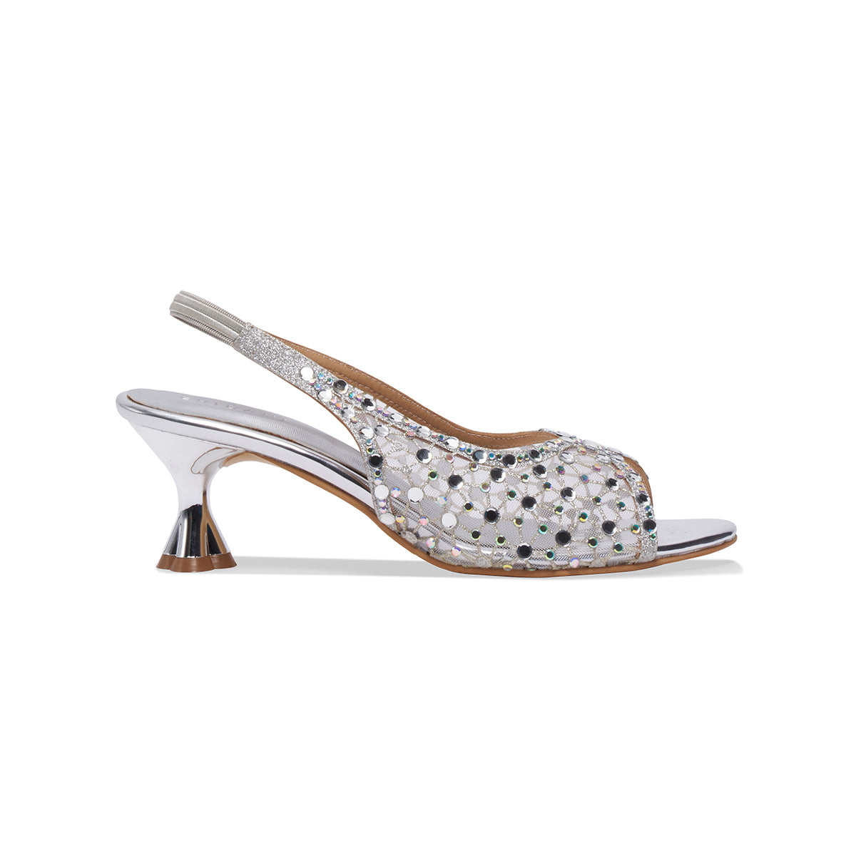 Kiara Embellished Slingback Heels