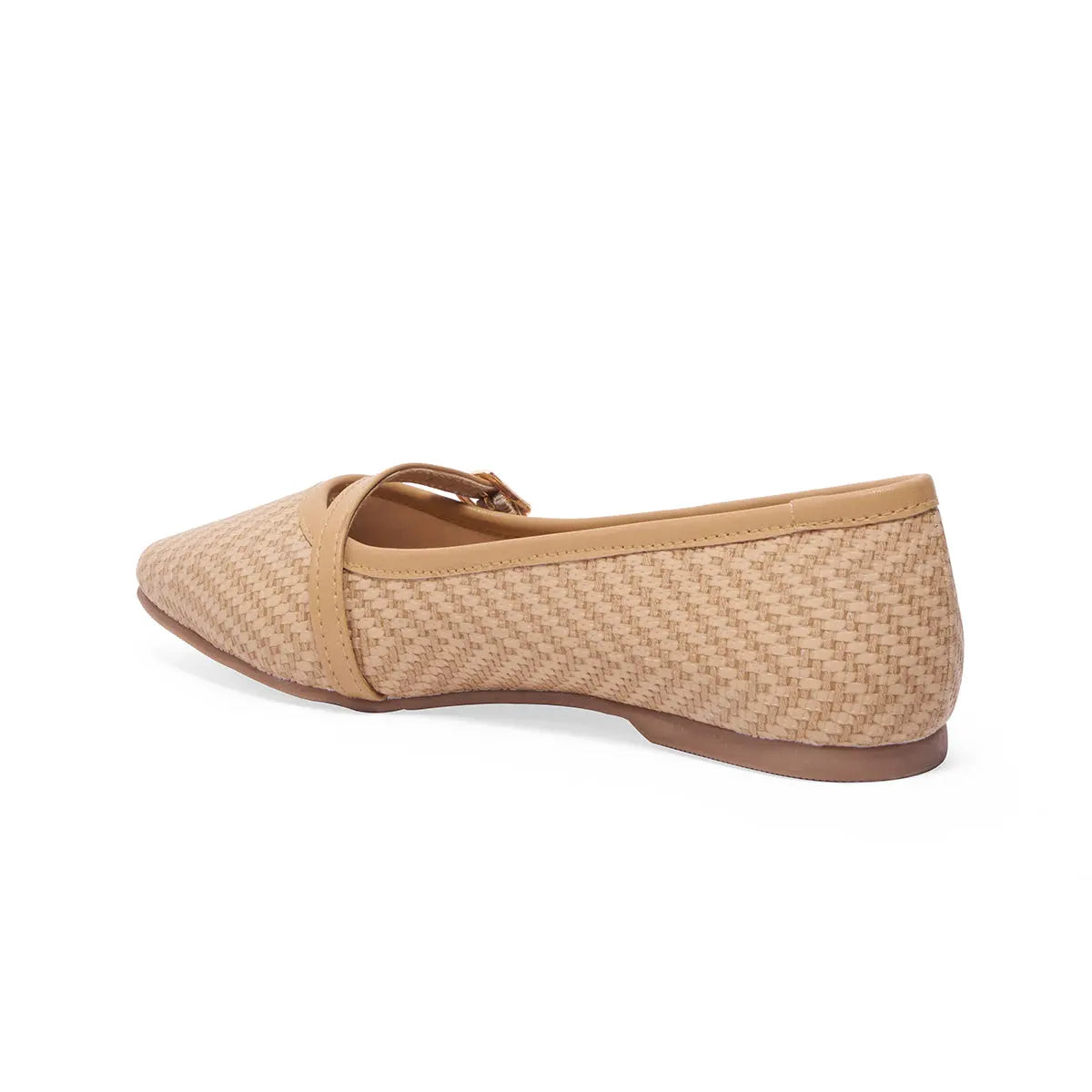 Klara Textured Ballerinas Status Shoes