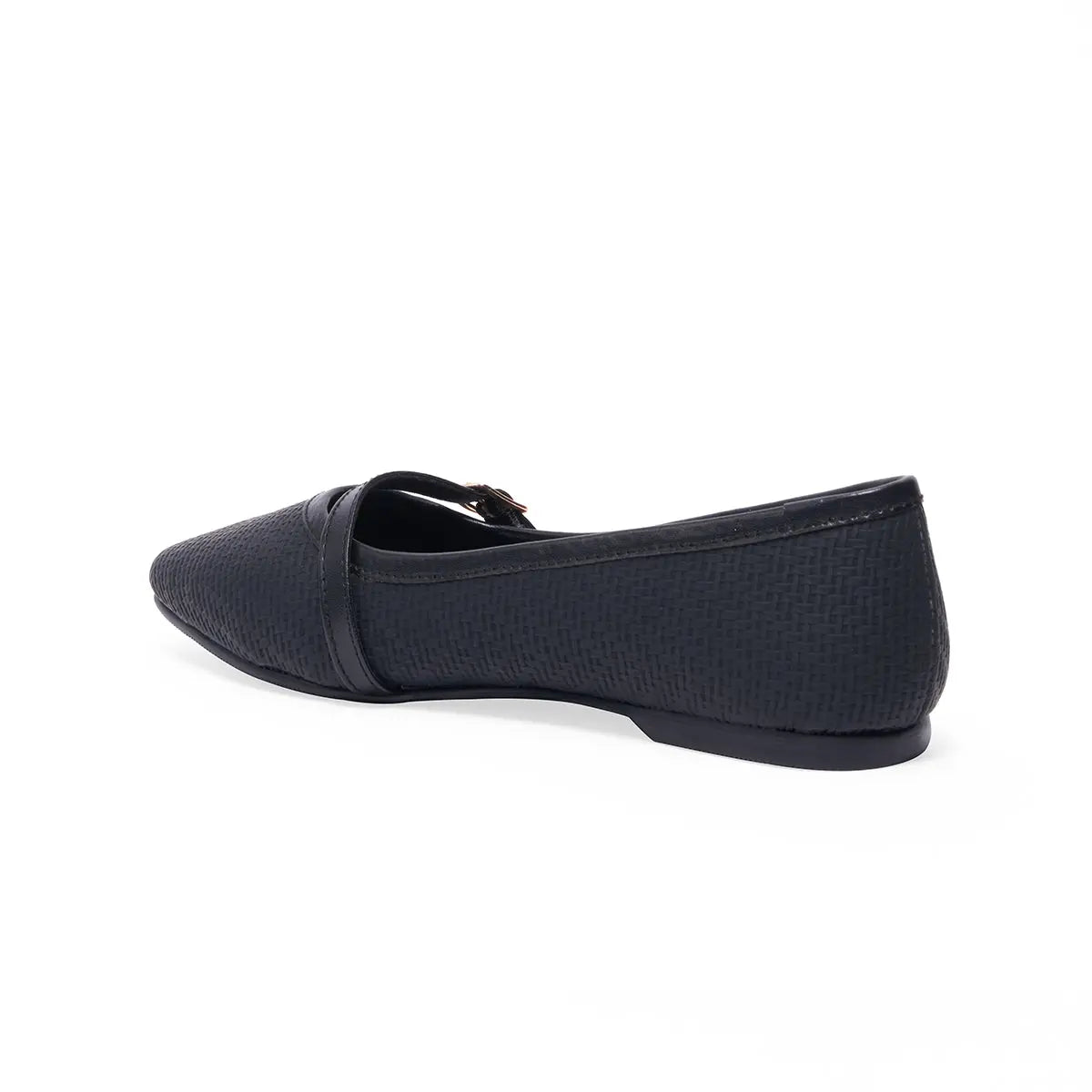 Klara Textured Ballerinas Status Shoes
