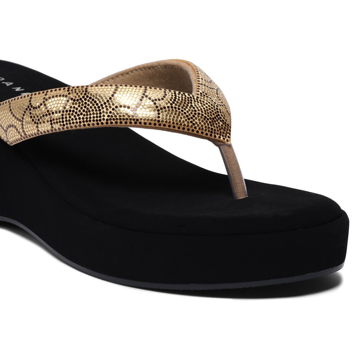 Kriaa Embellished Thong Wedges