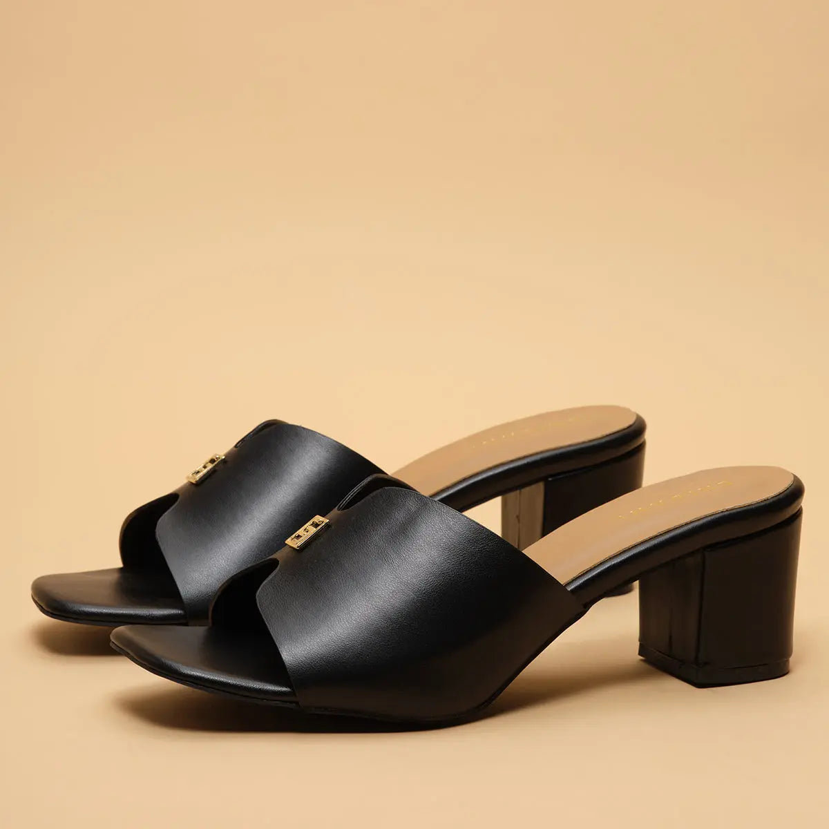 Krista Slip-on Heels Ahmad Arts