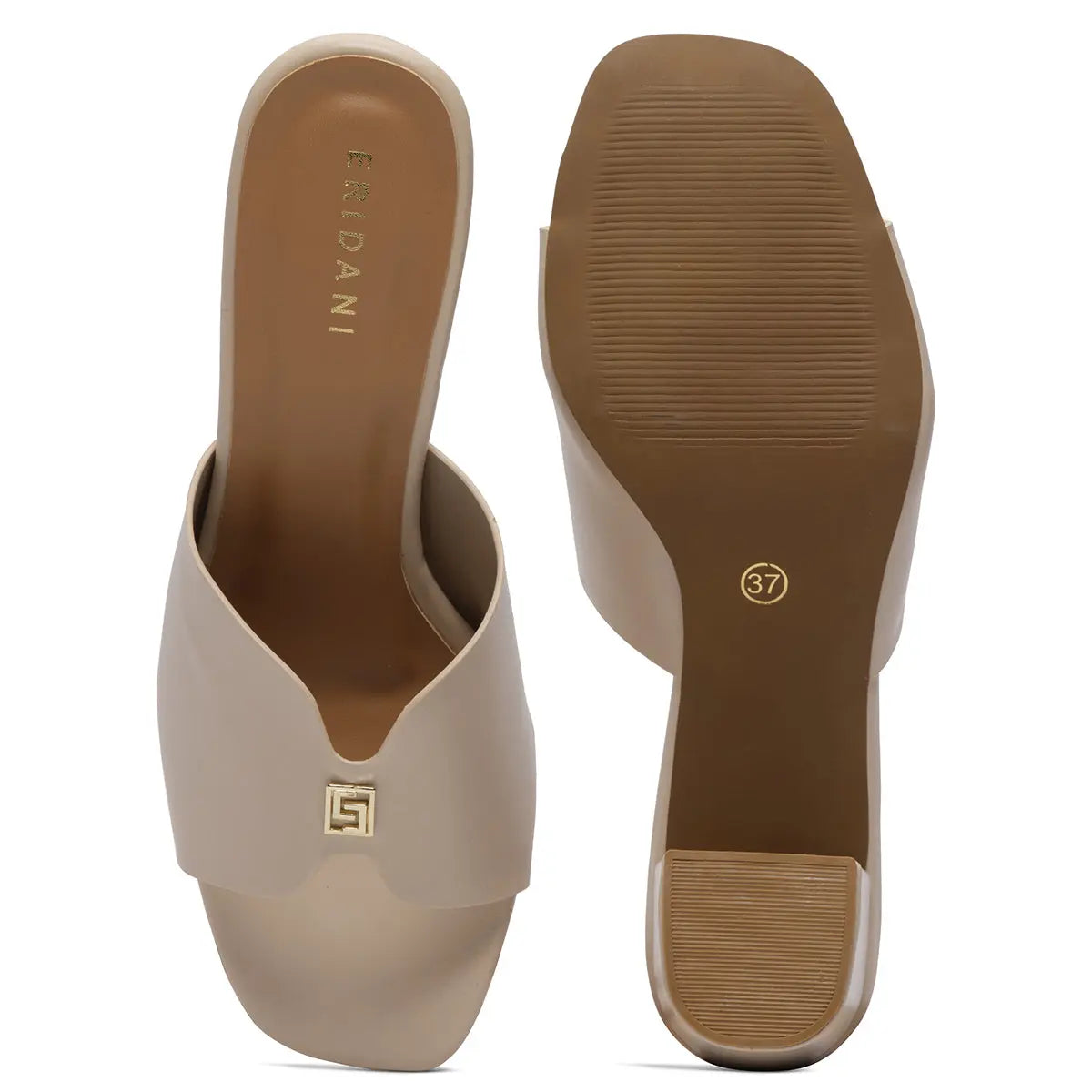 Krista Slip-on Heels Ahmad Arts