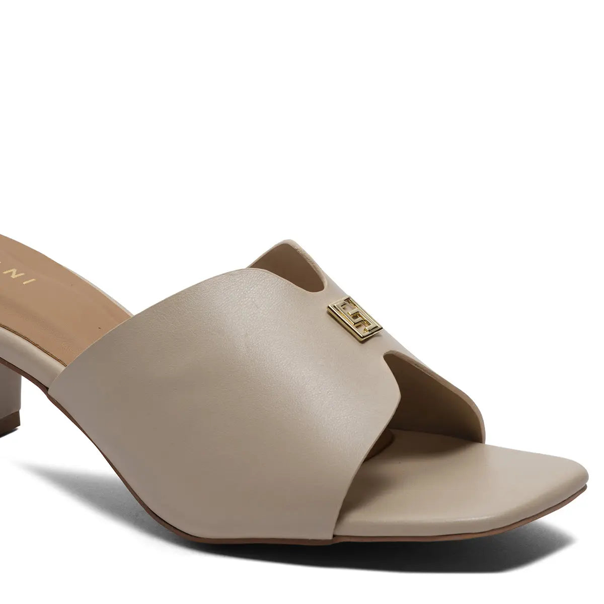 Krista Slip-on Heels Ahmad Arts