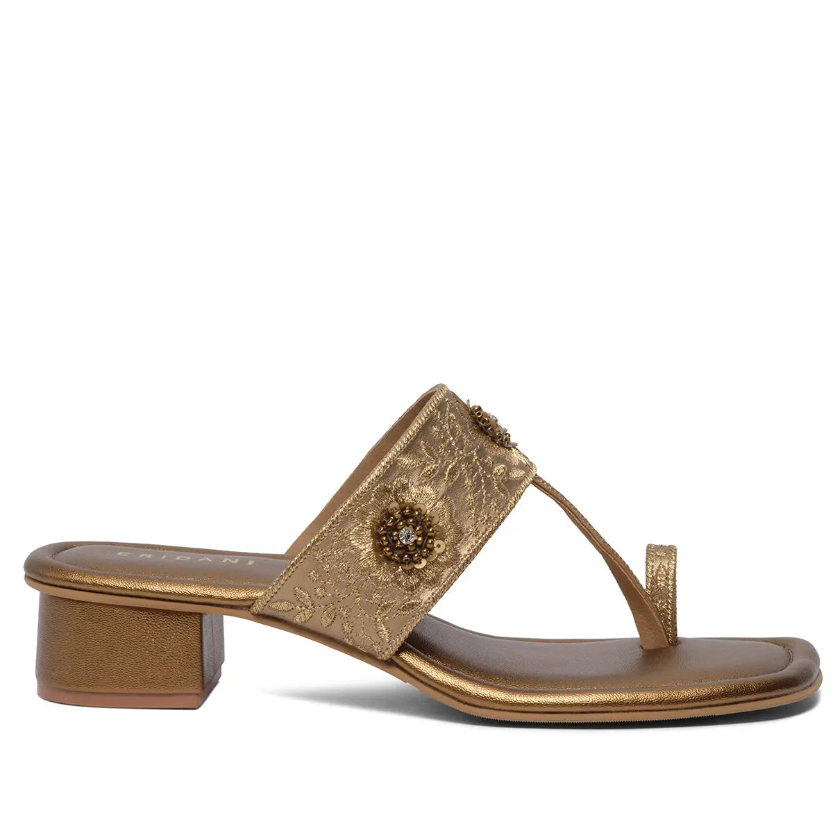 Kriva Embroidered Kolhapuri Macro Footwear Eridani