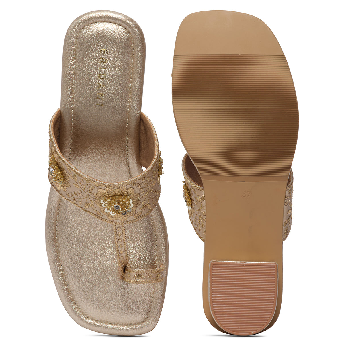 Kriva Embroidered Kolhapuri