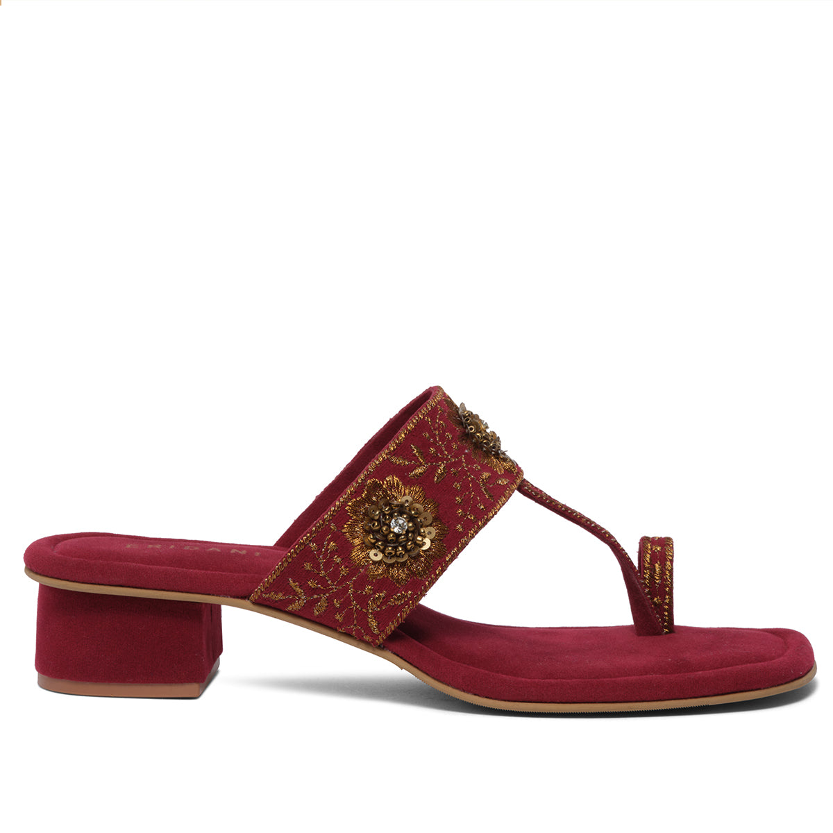 Kriva Embroidered Kolhapuri