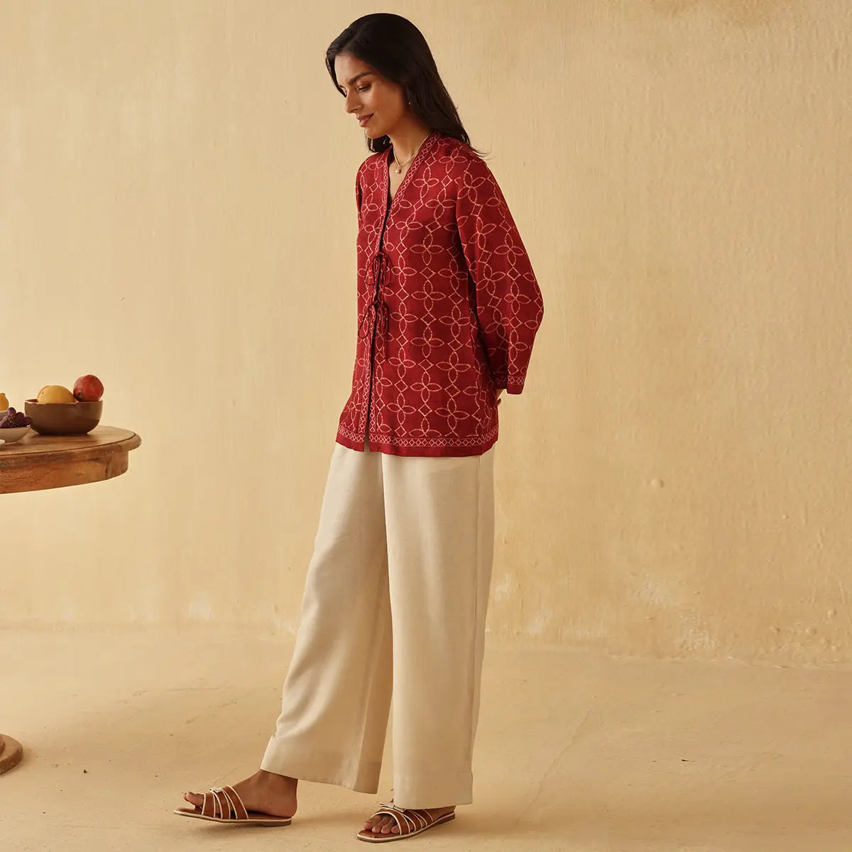 Lauraa Strappy Flats Ahmad Arts