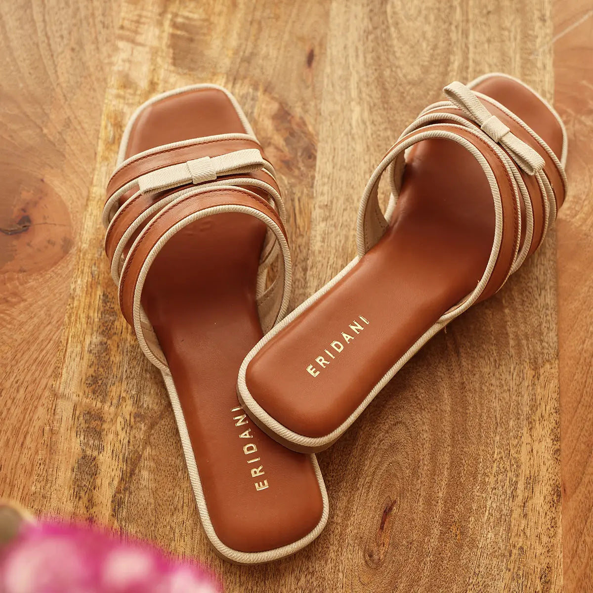 Lauraa Strappy Flats Ahmad Arts