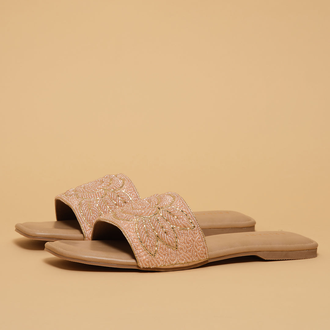 Lavinia Embroidered Flats