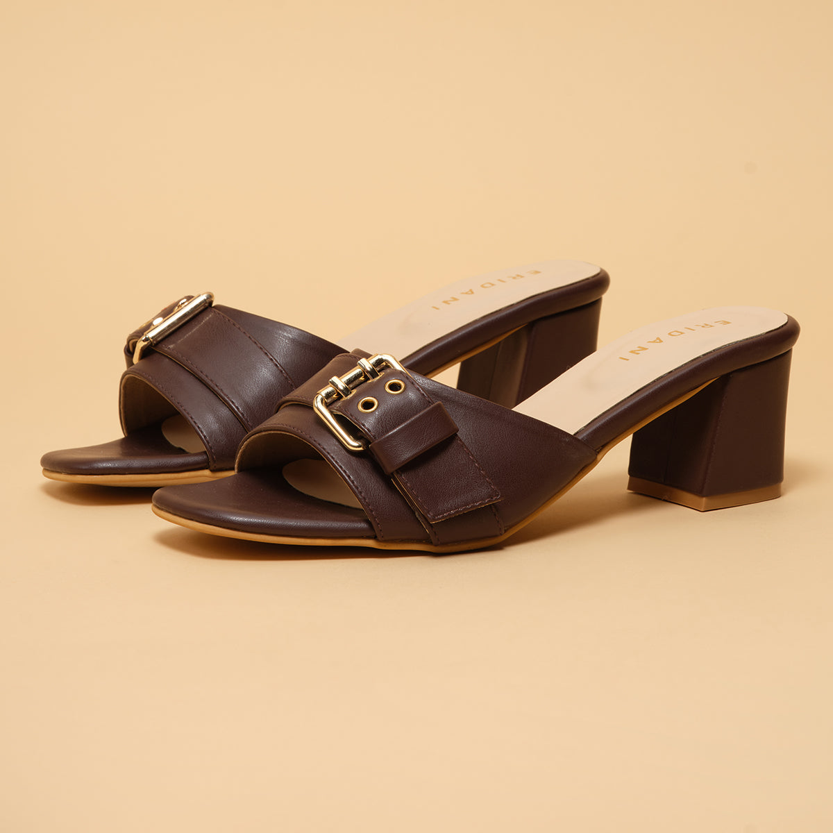 Leona Buckle Heels